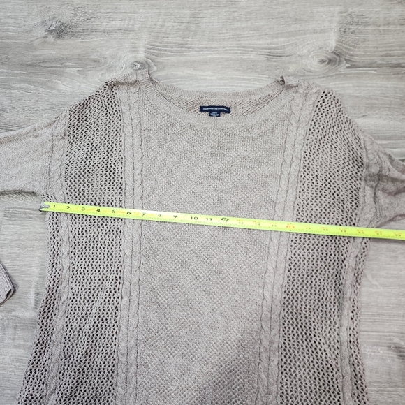 AMERICAN EAGLE OUTFITTERS Brown Knitted Pullover Sweater Medium - Picture 8 of 12